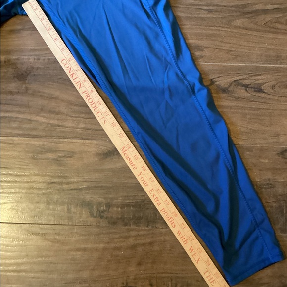 Women’s Plus XXL Alpha Camp Blue Leggings Yoga Pants Workout Running Active #19 - Picture 5 of 5